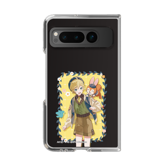 Clear Case［ Hatsune Miku × Kuppy Ramune – Kagamine Len × Kuppy – Full-body Illustration 1 ］
