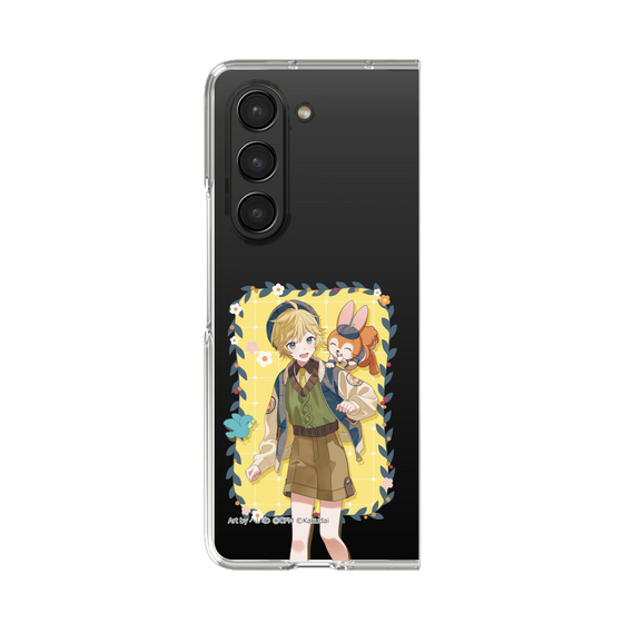 Clear Case［ Hatsune Miku × Kuppy Ramune – Kagamine Len × Kuppy – Full-body Illustration 1 ］