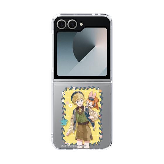 Clear Case［ Hatsune Miku × Kuppy Ramune – Kagamine Len × Kuppy – Full-body Illustration 1 ］
