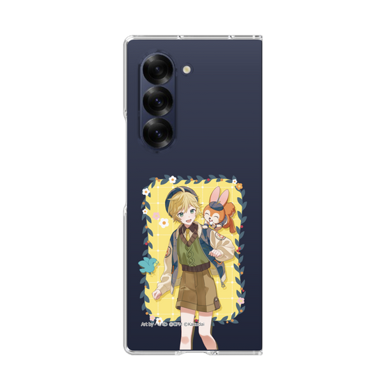 Clear Case［ Hatsune Miku × Kuppy Ramune – Kagamine Len × Kuppy – Full-body Illustration 1 ］