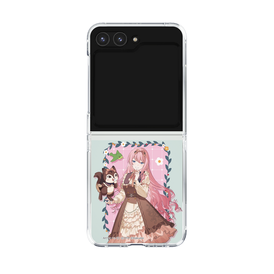 Clear Case［ Hatsune Miku × Kuppy Ramune – Megurine Luka × Ram – Full-body Illustration 1 ］
