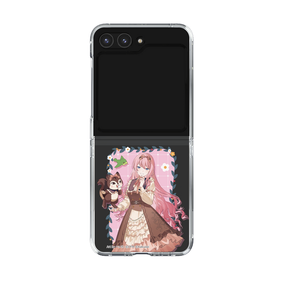 Clear Case［ Hatsune Miku × Kuppy Ramune – Megurine Luka × Ram – Full-body Illustration 1 ］