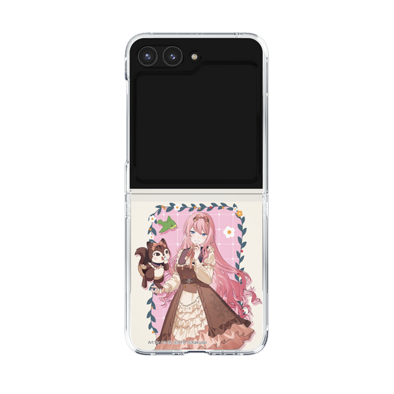 Clear Case［ Hatsune Miku × Kuppy Ramune – Megurine Luka × Ram – Full-body Illustration 1 ］