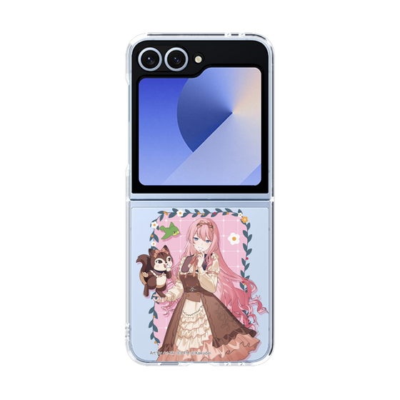 Clear Case［ Hatsune Miku × Kuppy Ramune – Megurine Luka × Ram – Full-body Illustration 1 ］