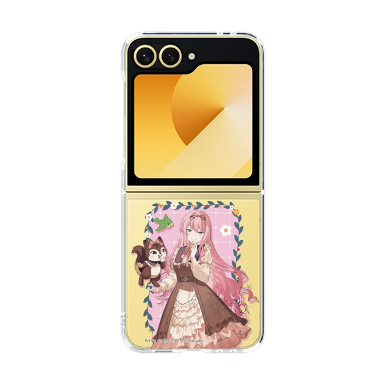 Clear Case［ Hatsune Miku × Kuppy Ramune – Megurine Luka × Ram – Full-body Illustration 1 ］