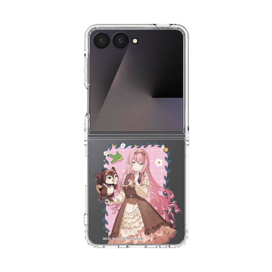 Clear Case［ Hatsune Miku × Kuppy Ramune – Megurine Luka × Ram – Full-body Illustration 1 ］