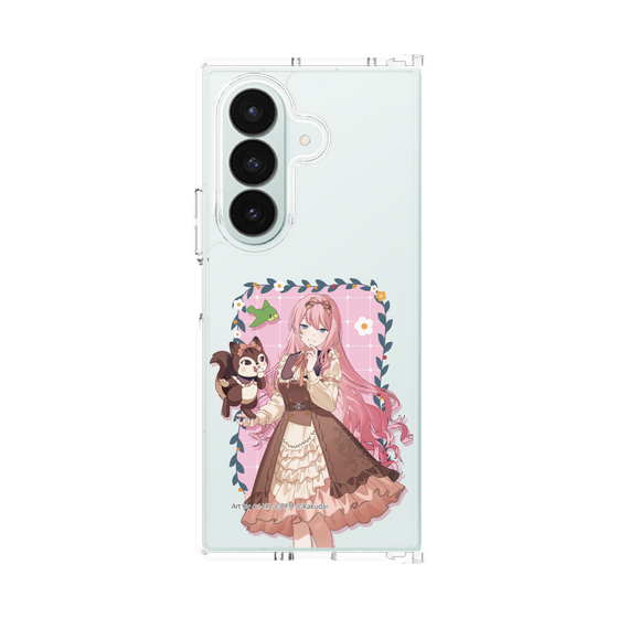 Clear Case［ Hatsune Miku × Kuppy Ramune – Megurine Luka × Ram – Full-body Illustration 1 ］