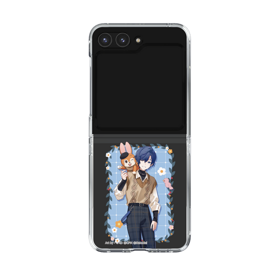 Clear Case［ Hatsune Miku × Kuppy Ramune – KAITO × Kuppy – Full-body Illustration 1 ］