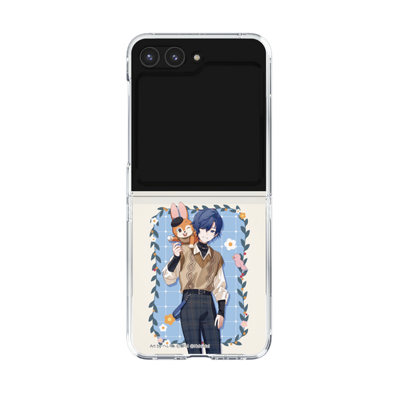 Clear Case［ Hatsune Miku × Kuppy Ramune – KAITO × Kuppy – Full-body Illustration 1 ］