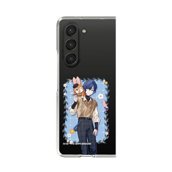 Clear Case［ Hatsune Miku × Kuppy Ramune – KAITO × Kuppy – Full-body Illustration 1 ］