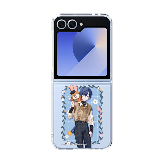 Clear Case［ Hatsune Miku × Kuppy Ramune – KAITO × Kuppy – Full-body Illustration 1 ］