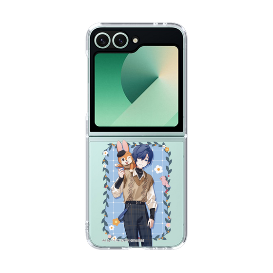 Clear Case［ Hatsune Miku × Kuppy Ramune – KAITO × Kuppy – Full-body Illustration 1 ］