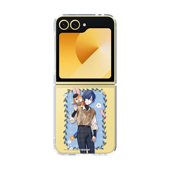 Clear Case［ Hatsune Miku × Kuppy Ramune – KAITO × Kuppy – Full-body Illustration 1 ］