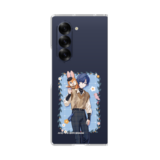 Clear Case［ Hatsune Miku × Kuppy Ramune – KAITO × Kuppy – Full-body Illustration 1 ］