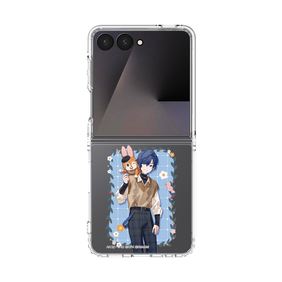 Clear Case［ Hatsune Miku × Kuppy Ramune – KAITO × Kuppy – Full-body Illustration 1 ］