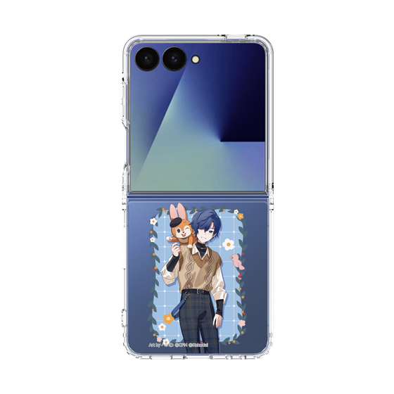 Clear Case［ Hatsune Miku × Kuppy Ramune – KAITO × Kuppy – Full-body Illustration 1 ］