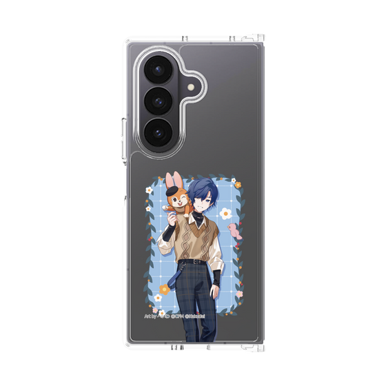 Clear Case［ Hatsune Miku × Kuppy Ramune – KAITO × Kuppy – Full-body Illustration 1 ］