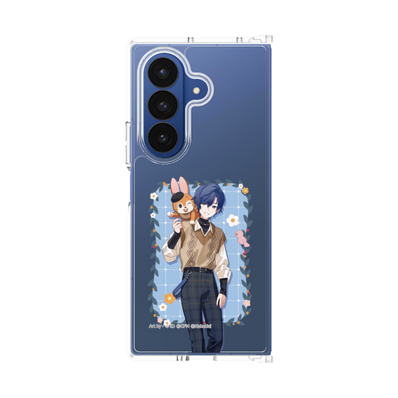 Clear Case［ Hatsune Miku × Kuppy Ramune – KAITO × Kuppy – Full-body Illustration 1 ］