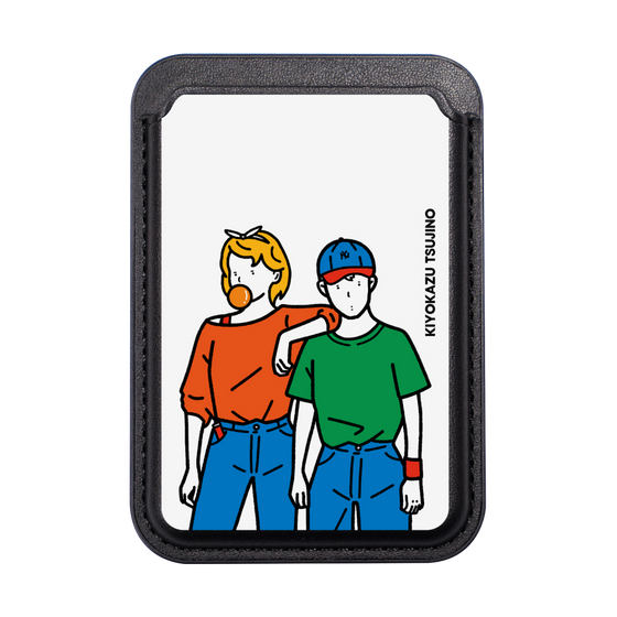 MagSafe Card Wallet［ Kiyokazu Tsujino - Girl and Boy ］