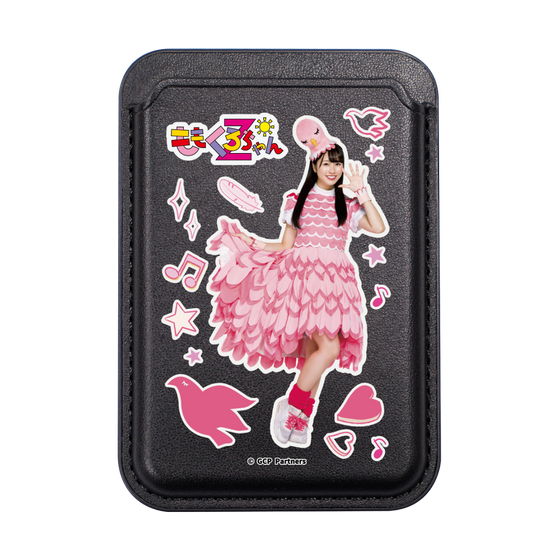 MagSafe Card Wallet［ Momokuro-chan Z - Poppō Aarin - All-over Pattern ］