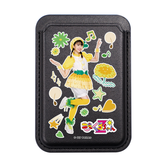 MagSafe Card Wallet［ Momokuro-chan Z - Dandelion Shiorin - All-over Pattern ］