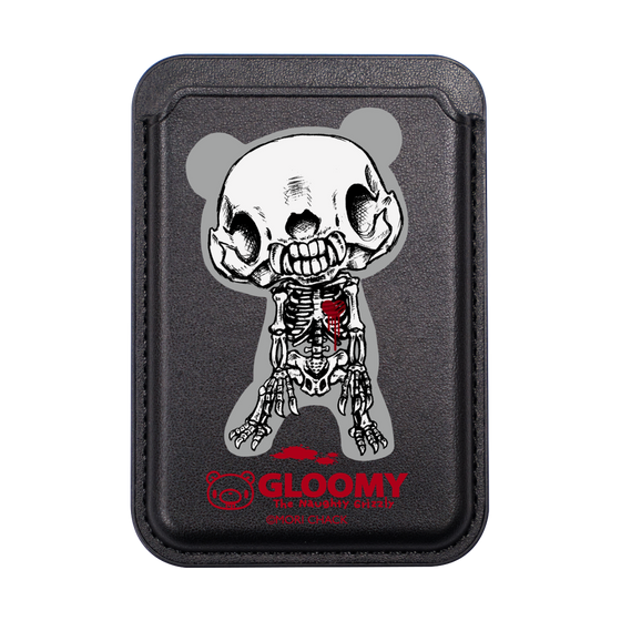 MagSafe Card Wallet［ Gloomy - Skull ］