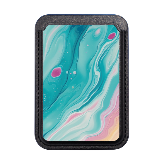 MagSafe Card Wallet［ Color Rain - Original - Serene Wave ］