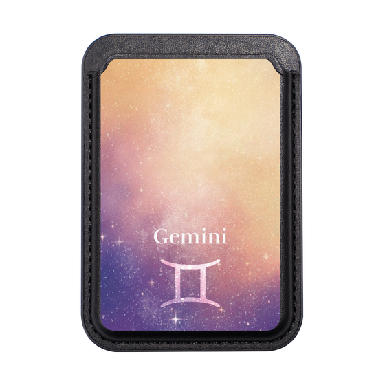 MagSafe Card Wallet［ STARRY SIGNS - Original - Gemini ］