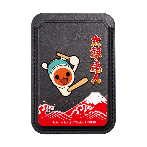 MagSafe Card Wallet［ Taiko no Tatsujin - Mt. Fuji Wave ］