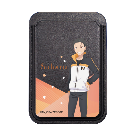 MagSafe Card Wallet［ Re:ZERO -Starting Life in Another World- Subaru Natsuki - Standing Illustration ］