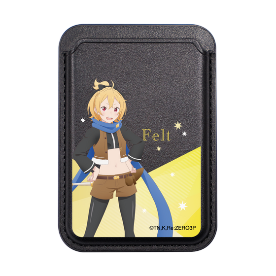 MagSafe Card Wallet［ Re:ZERO -Starting Life in Another World- Felt - Standing Illustration ］