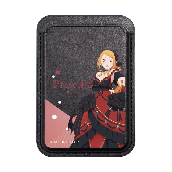 MagSafe Card Wallet［ Re:ZERO -Starting Life in Another World- Priscilla Barielle - Standing Illustration ］
