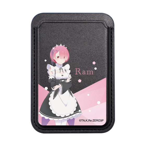 MagSafe Card Wallet［ Re:ZERO -Starting Life in Another World- Ram - Standing Illustration ］