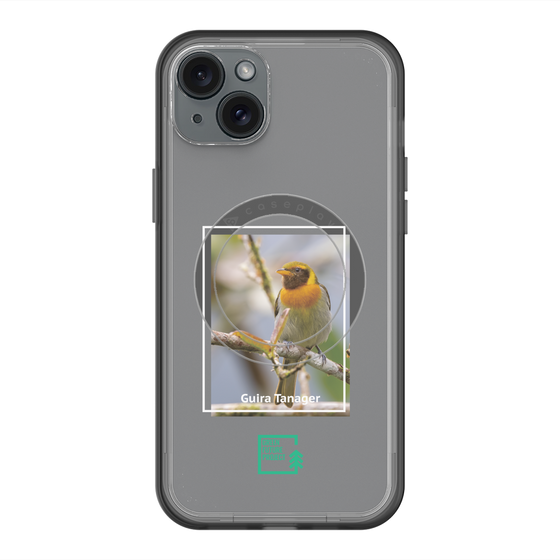Slim Protection Premium Case with MagSafe［ Green Future Project - Guira Tanager ］