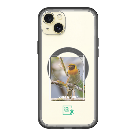 Slim Protection Premium Case with MagSafe［ Green Future Project - Guira Tanager ］