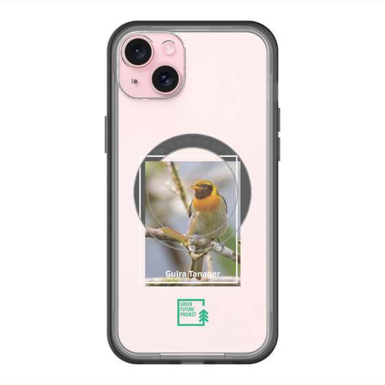 Slim Protection Premium Case with MagSafe［ Green Future Project - Guira Tanager ］