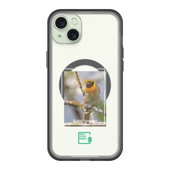 Slim Protection Premium Case with MagSafe［ Green Future Project - Guira Tanager ］