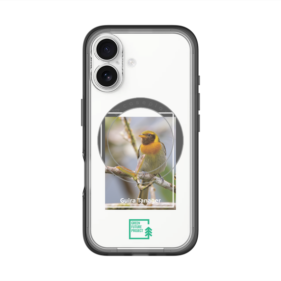 Slim Protection Premium Case with MagSafe［ Green Future Project - Guira Tanager ］