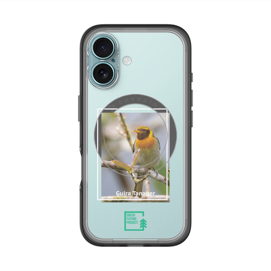 Slim Protection Premium Case with MagSafe［ Green Future Project - Guira Tanager ］