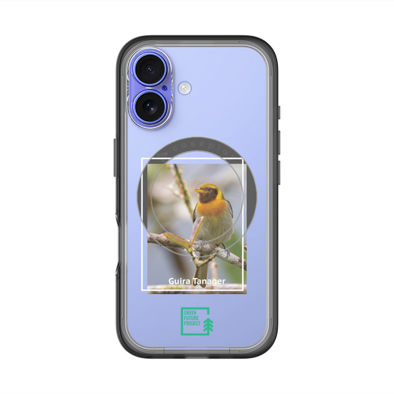 Slim Protection Premium Case with MagSafe［ Green Future Project - Guira Tanager ］