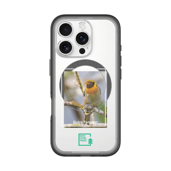 Slim Protection Premium Case with MagSafe［ Green Future Project - Guira Tanager ］