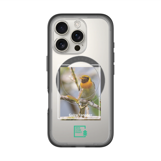 Slim Protection Premium Case with MagSafe［ Green Future Project - Guira Tanager ］