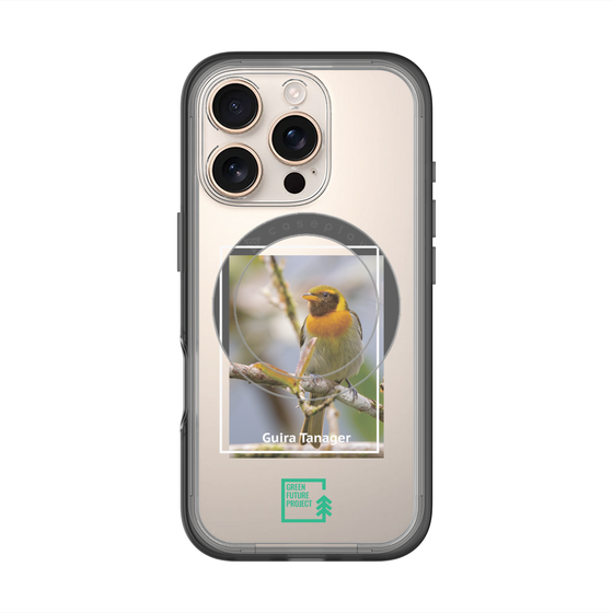 Slim Protection Premium Case with MagSafe［ Green Future Project - Guira Tanager ］