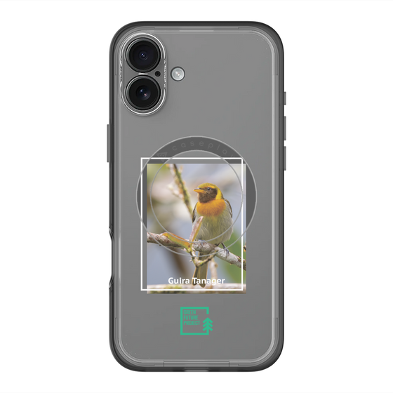 Slim Protection Premium Case with MagSafe［ Green Future Project - Guira Tanager ］
