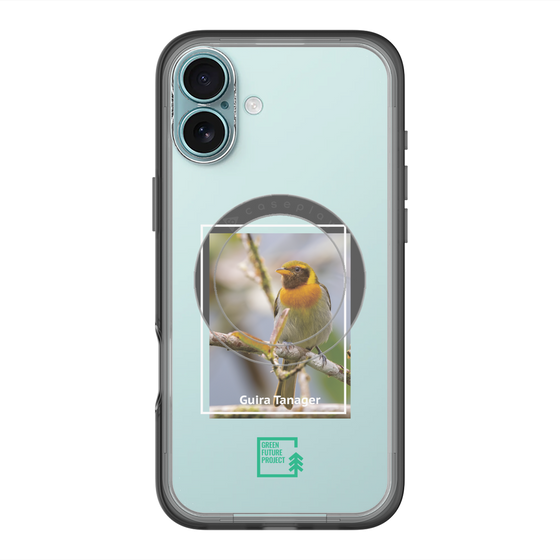 Slim Protection Premium Case with MagSafe［ Green Future Project - Guira Tanager ］