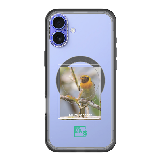 Slim Protection Premium Case with MagSafe［ Green Future Project - Guira Tanager ］