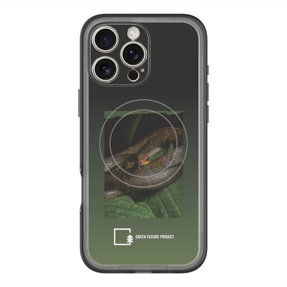 Slim Protection Premium Case with MagSafe［ Green Future Project - Chironius ］