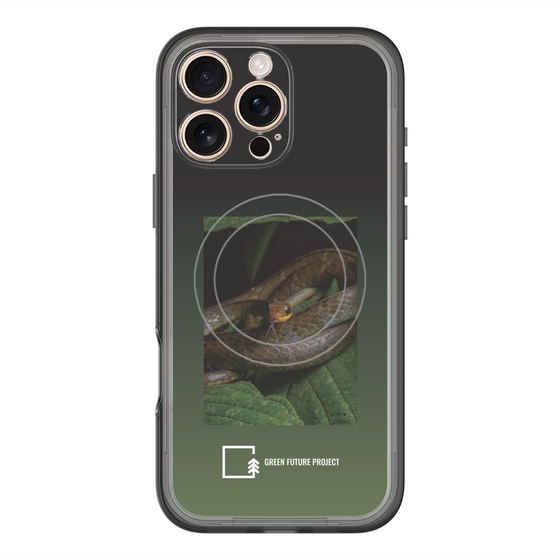 Slim Protection Premium Case with MagSafe［ Green Future Project - Chironius ］