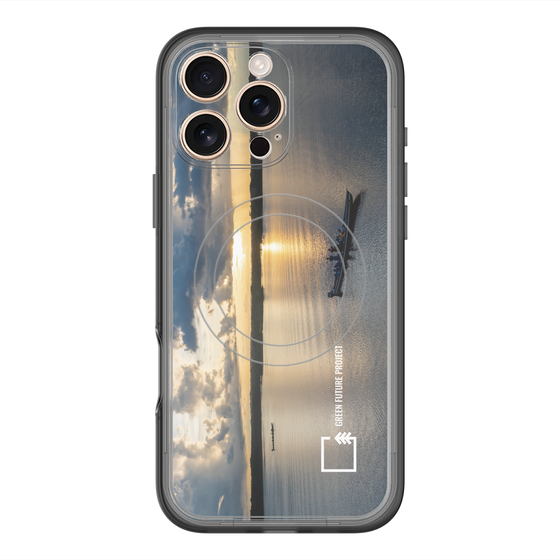 Slim Protection Premium Case with MagSafe［ Green Future Project - Landscape ］