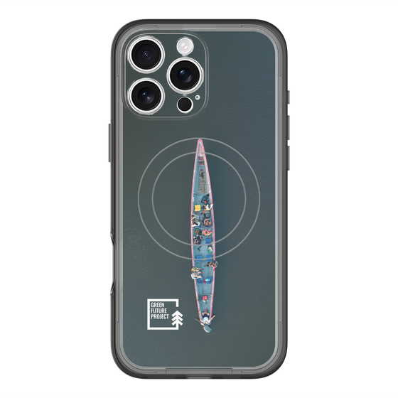 Slim Protection Premium Case with MagSafe［ Green Future Project - Landscape2 ］